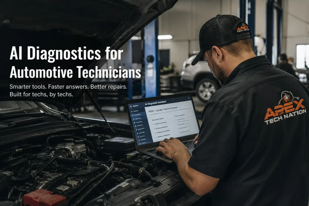 APEX Tech Nation AI Diagnostics - Built for techs, by techs